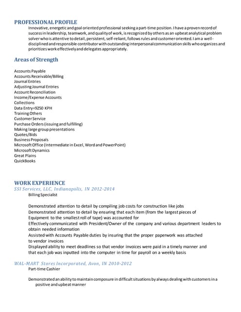 Resume (APU) | PDF