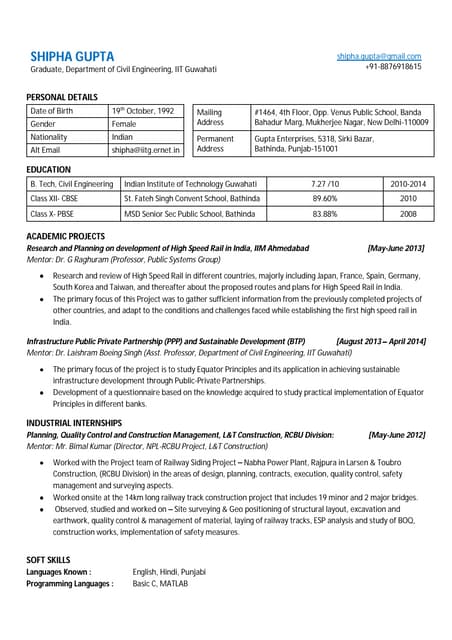 MISBAHUDDIN ANSARI CV 2016 | PDF