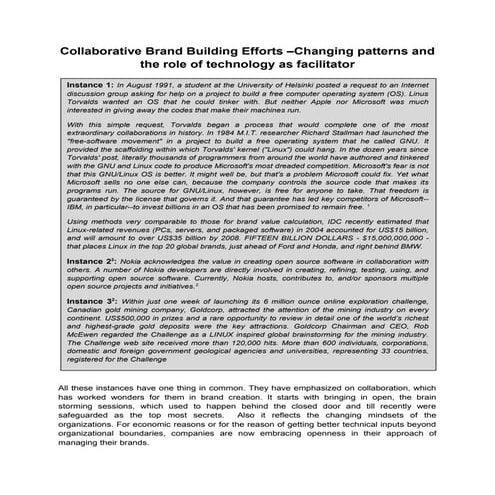 Collaborative Brand Building Efforts v1.0