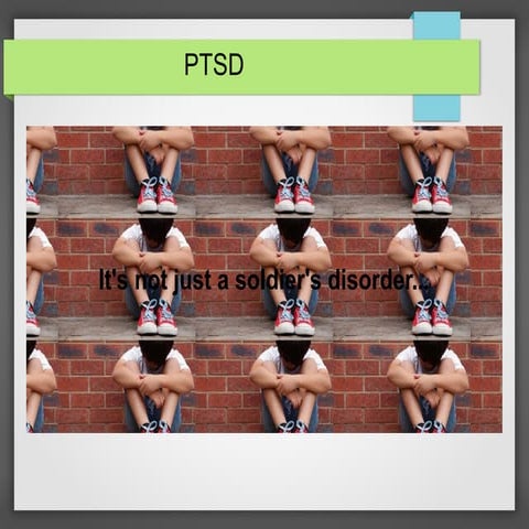 PTSD Power point hcs 310