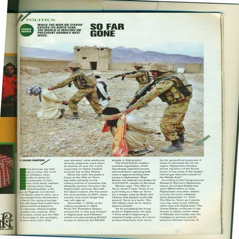 War On Terror Source Article