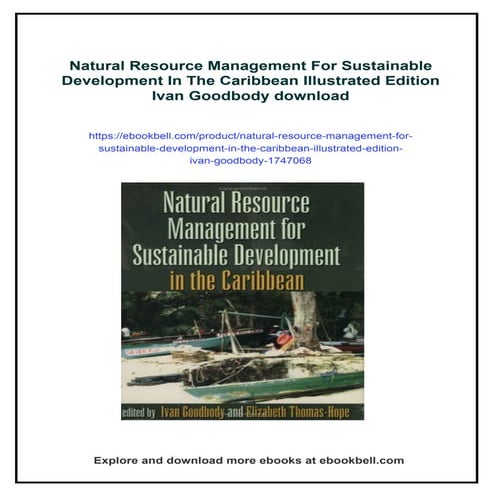 Natural Resource Management NRM | PDF