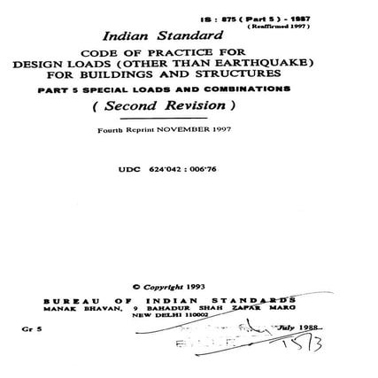 IS 875 5