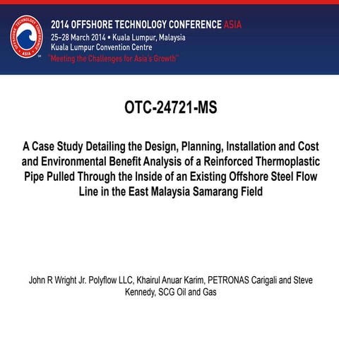 OTC Asia 2014 Petronas