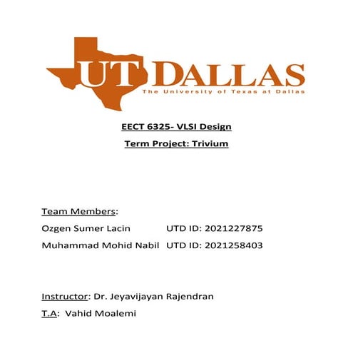 Trivium Cipher Design