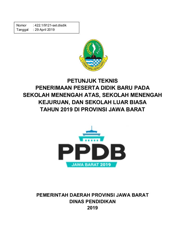 Juknis Ppdb 2019 2020 Final