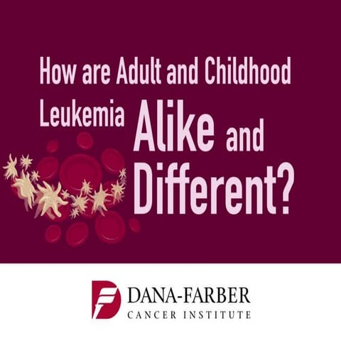 How are Adult and Childhood Leukemia Alike and Different?