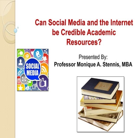 Social Media and Academia2015