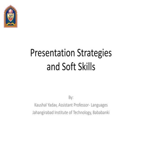Presentation Strategies.KY