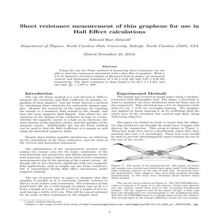 sheet-resistance-measurement