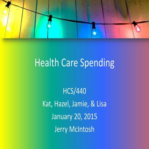 HCS 440 Health Care Reform Project