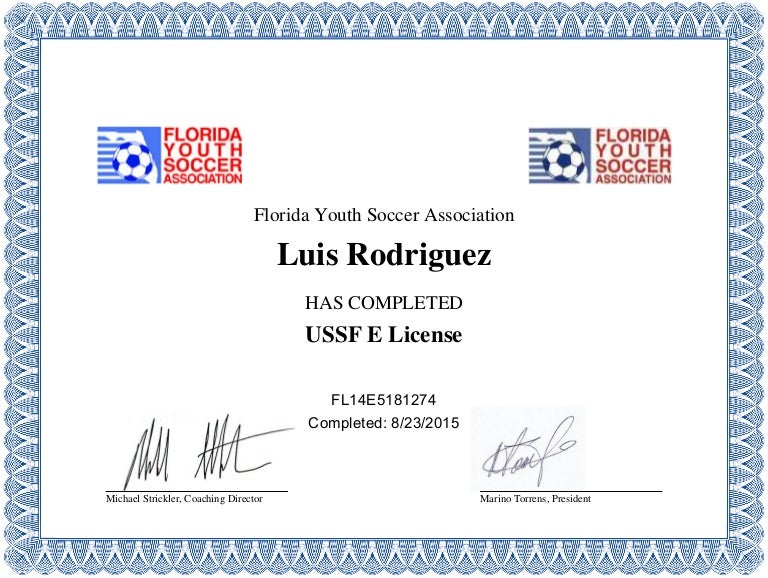 License E Soccer