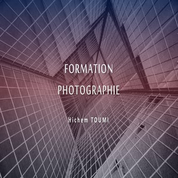Formation photographie