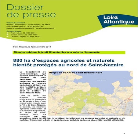 880 ha d’espaces agricoles et naturels bientôt protégés au nord de Saint-Naza...