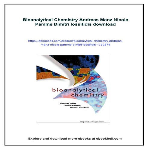 Biochemical analysis techniques | PDF