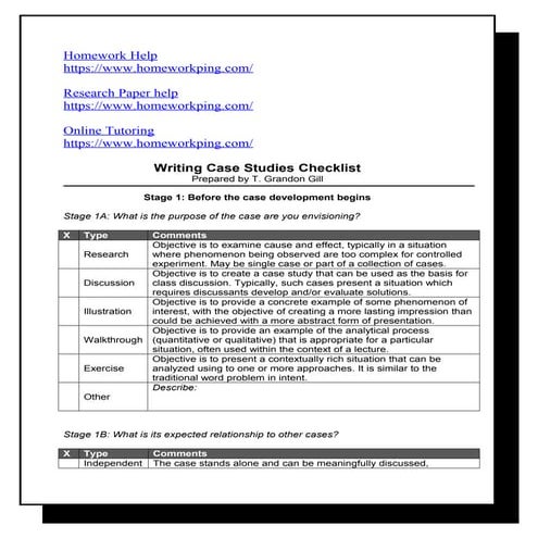 88240354 writing-case-studies-checklist