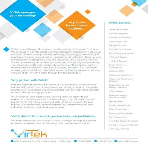 2015E VirTek Services