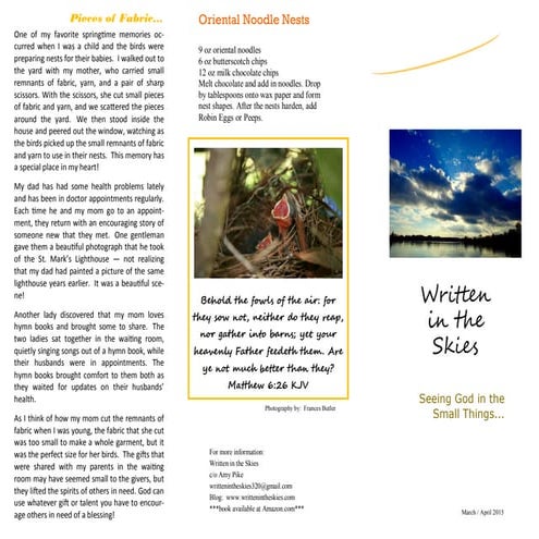 newsletter sample