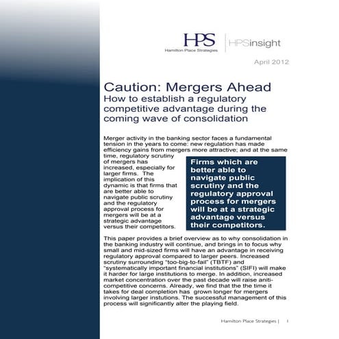 HPS Mergers Ahead