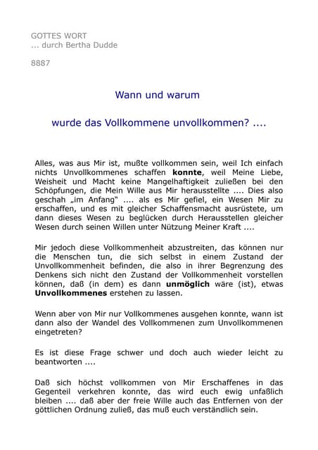 8887   Wann und warum wurde das Vol...