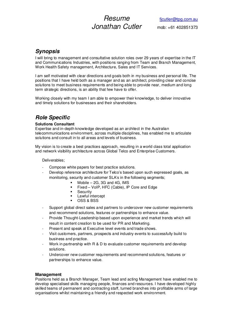 implementation manager resumes