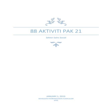 88 aktiviti pak21