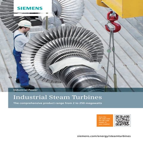 Siemens Steam Turbines 2MW-250MW