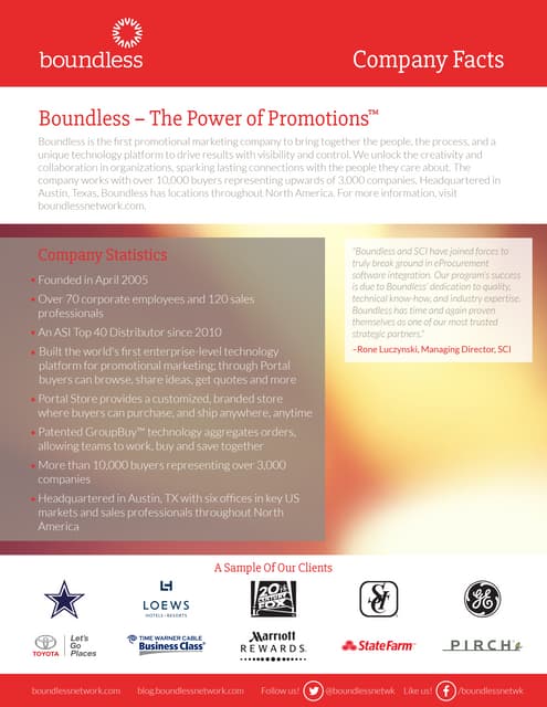 Boundless 2016 | PDF