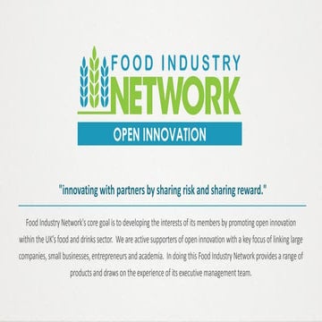 Open Innovation Brochure PDF