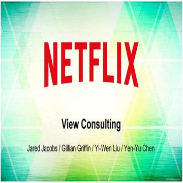 MKT535 Netflix Project_FINAL