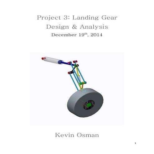 Landing Gear Project Final Report