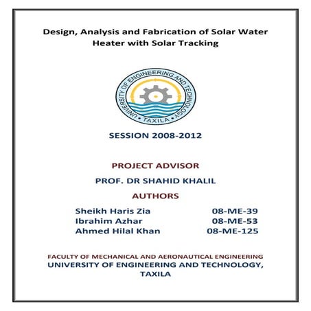 Final Year Project - 2012 Report