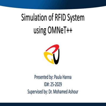 RFID: EPC protocol | PPTX