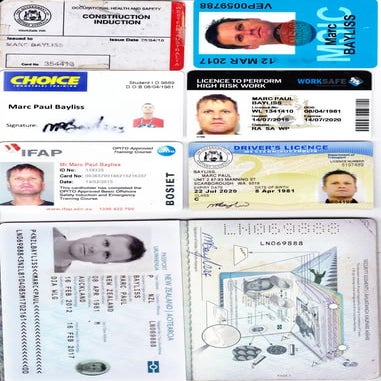 Marc Bayliss ID copy | PDF