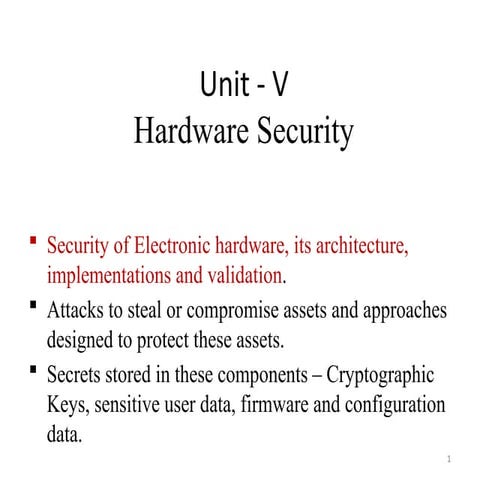 Hardware Trojans | PDF