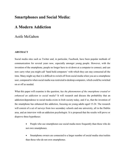 Smartphones and Social Media US PDF