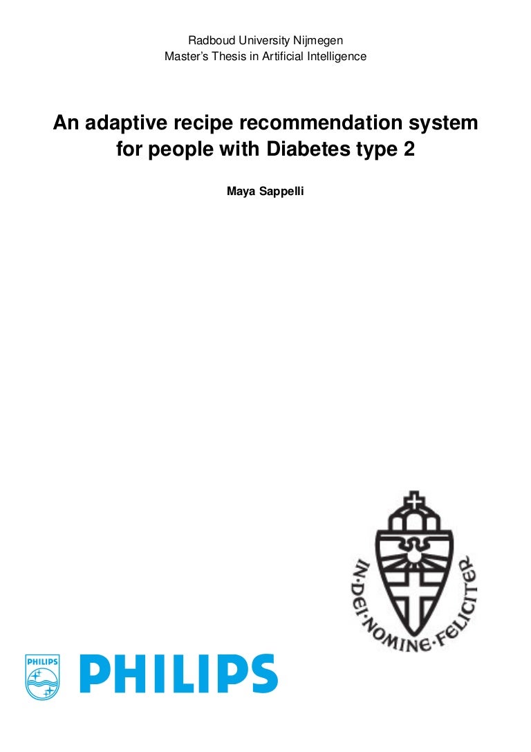 Master thesis in philips