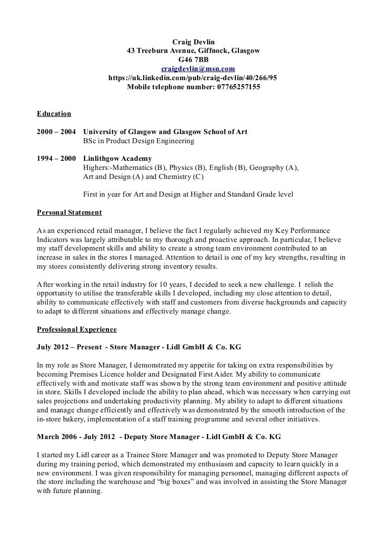 New Cv Non Retail