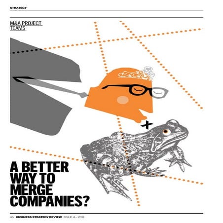 Business Strategy Review - A better way to merge companies