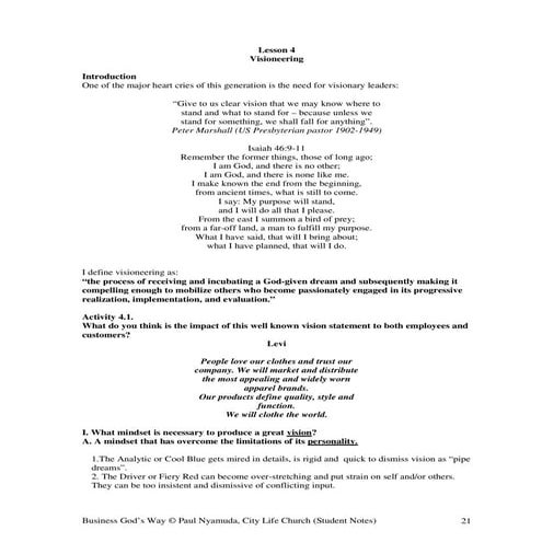 Visioneering | PDF