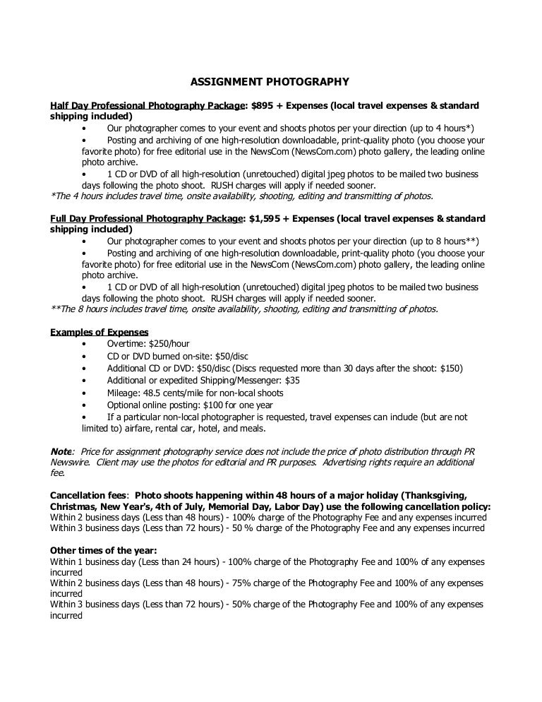 24 Hour Cancellation Policy Template HQ Printable Documents
