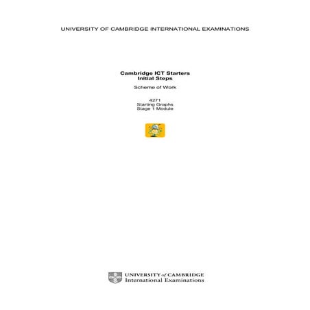 Cambridge ICT Starters