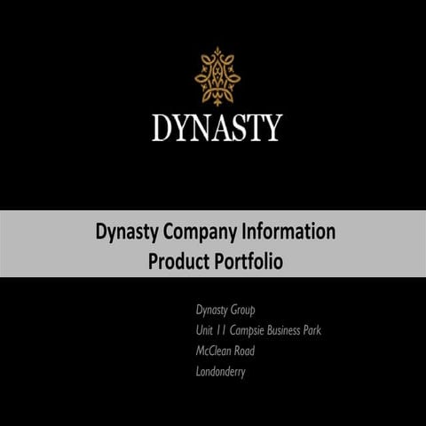 Dynasty Presentation