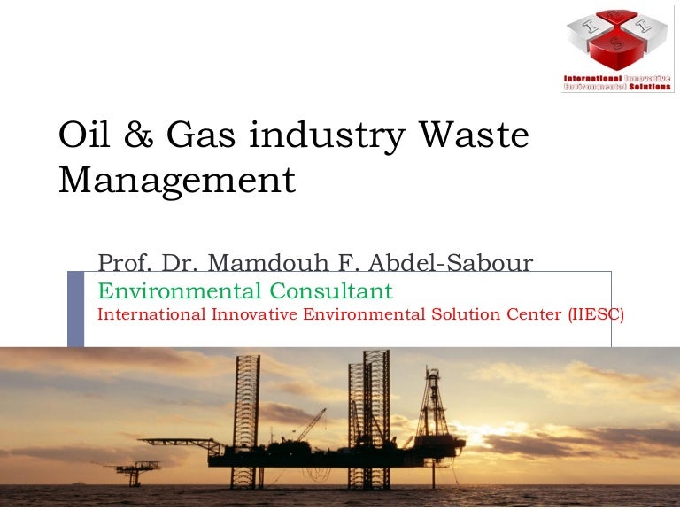 Oil & Gas Industry Waste Management