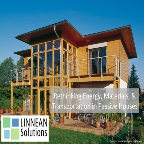 Zak Patten - Presentation - Passive House Presentation