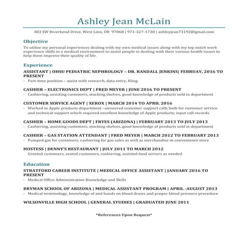 Sandy Keaton Resume 8-2016 | DOC
