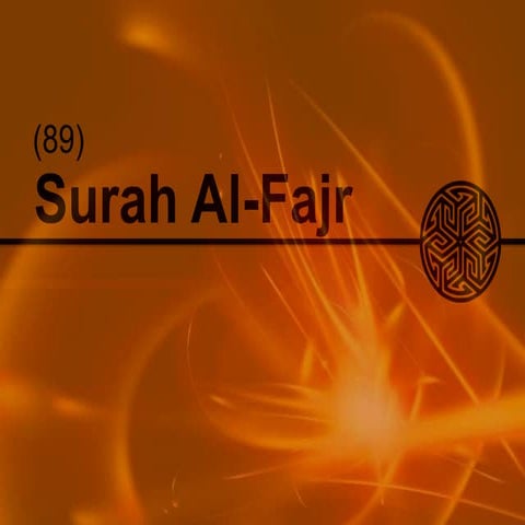 89 Surah Fajr Tafseer Midi