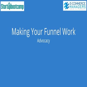Advocacy marketing and programs for Startups