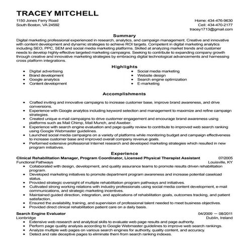  Digital Marketing Professional