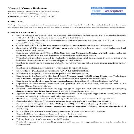 Vasanth_RESUME